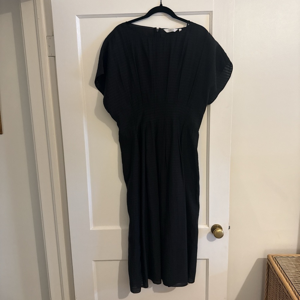 & Other Stories Black Women's Midi Dress
